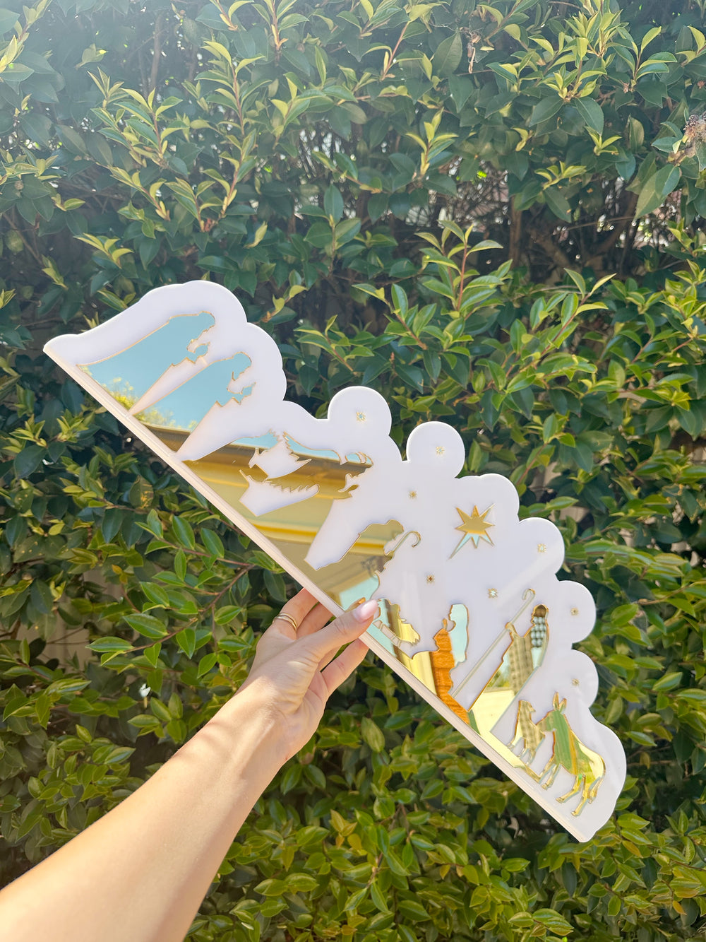 Freestanding Nativity Scene