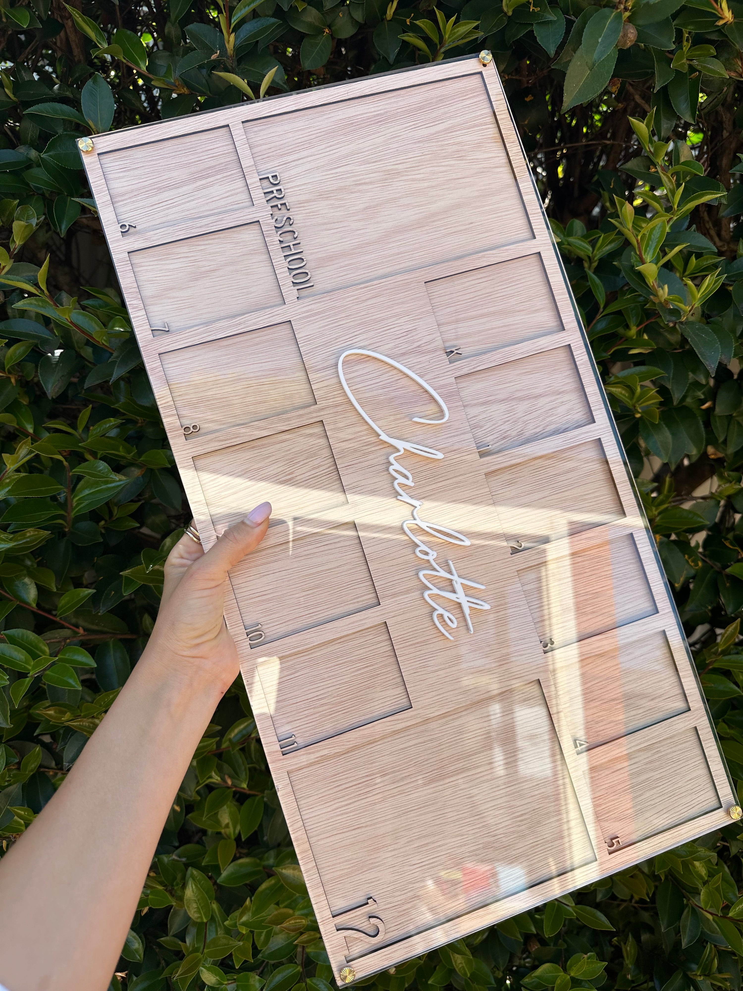 School Years Photo Frame