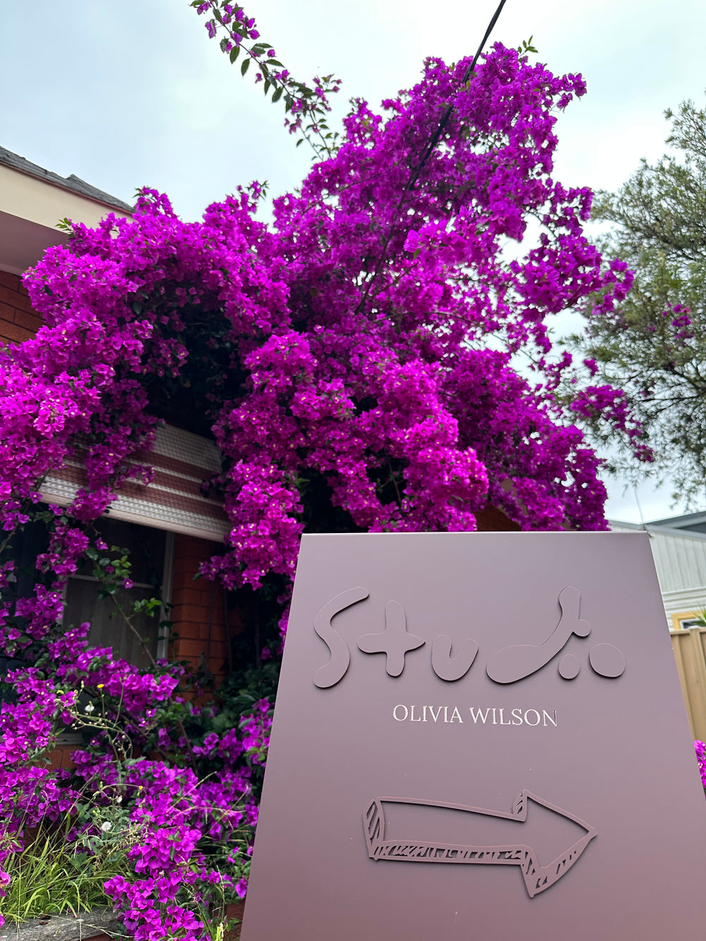 Acrylic Bend Aframe Sign