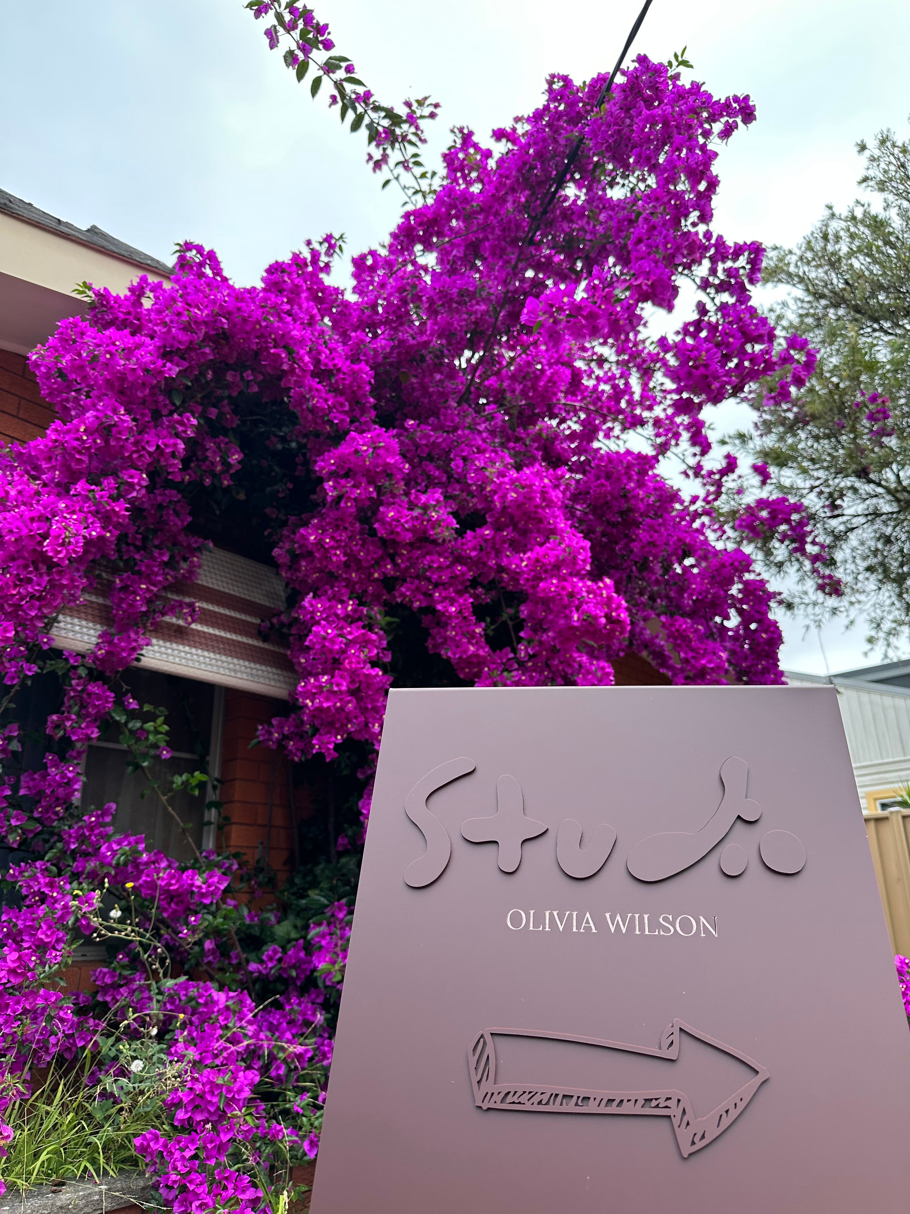 Acrylic Bend Aframe Sign