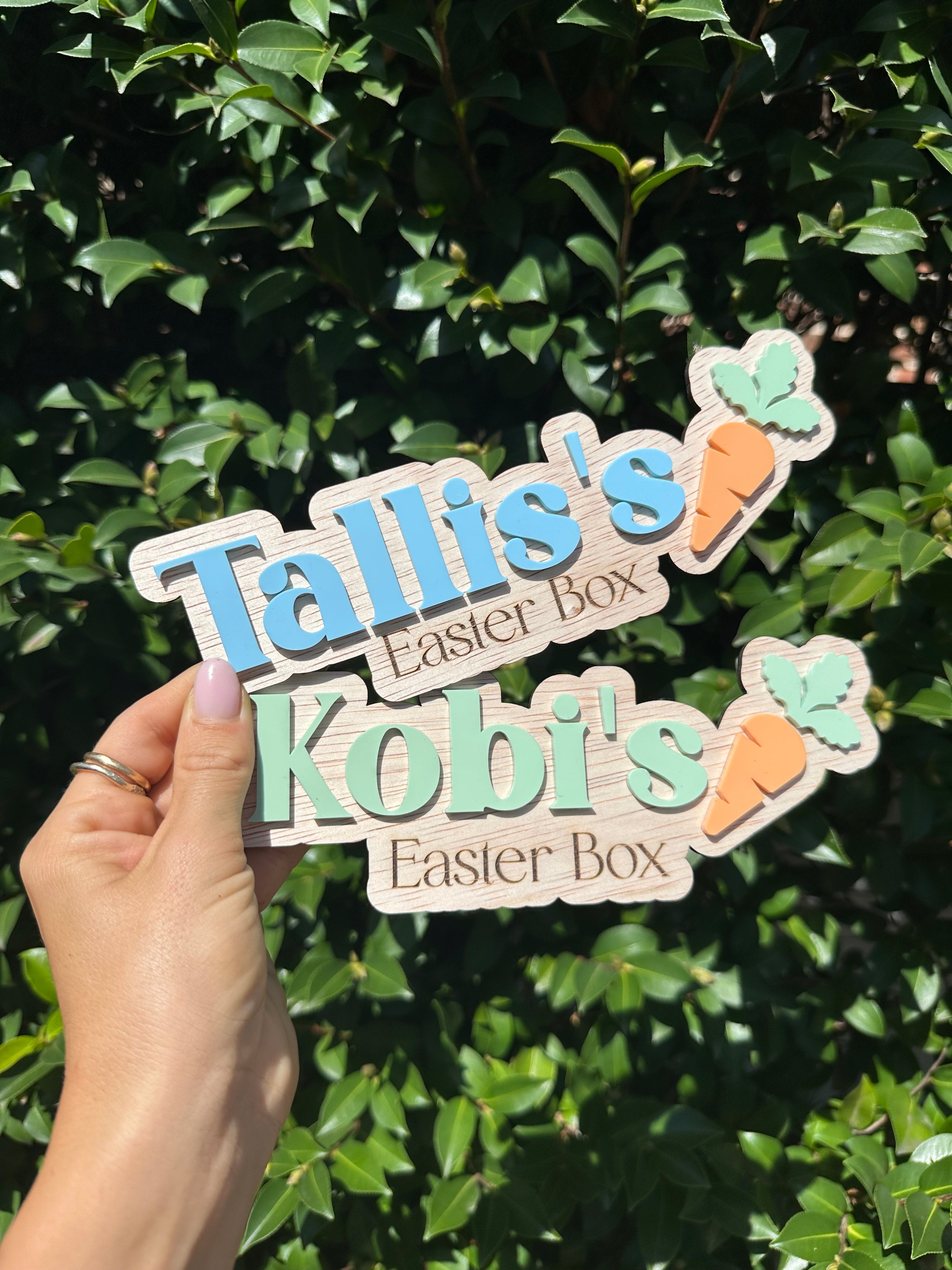 Easter Box Plaque