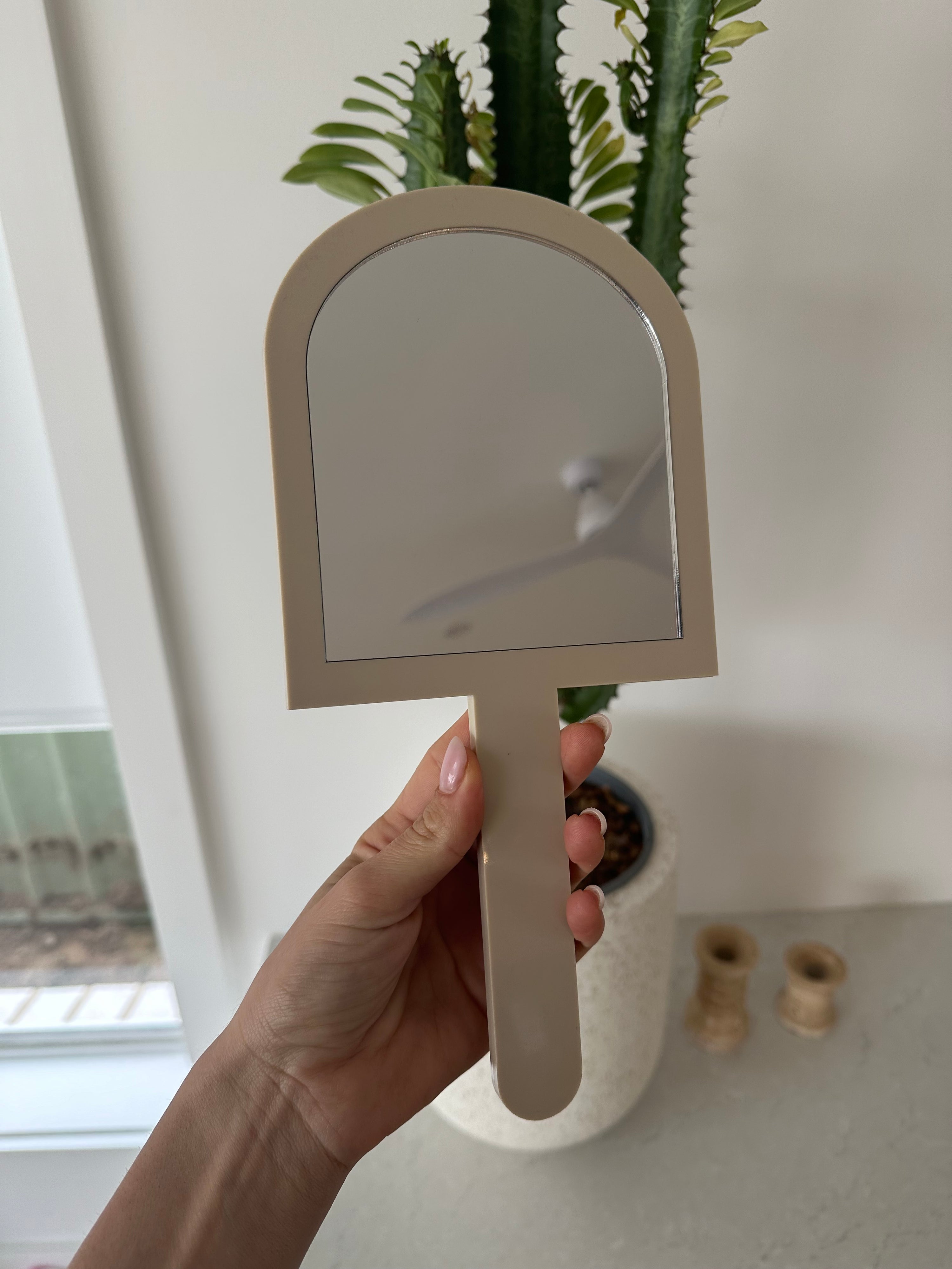 Branded Hand Held Mirror