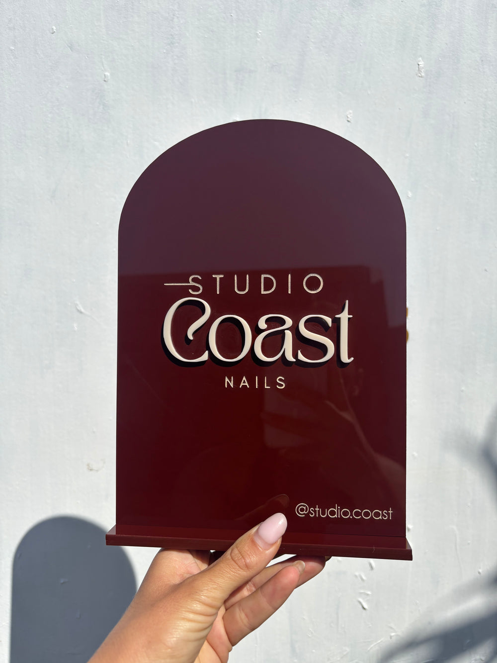 3D Desktop Business Signage