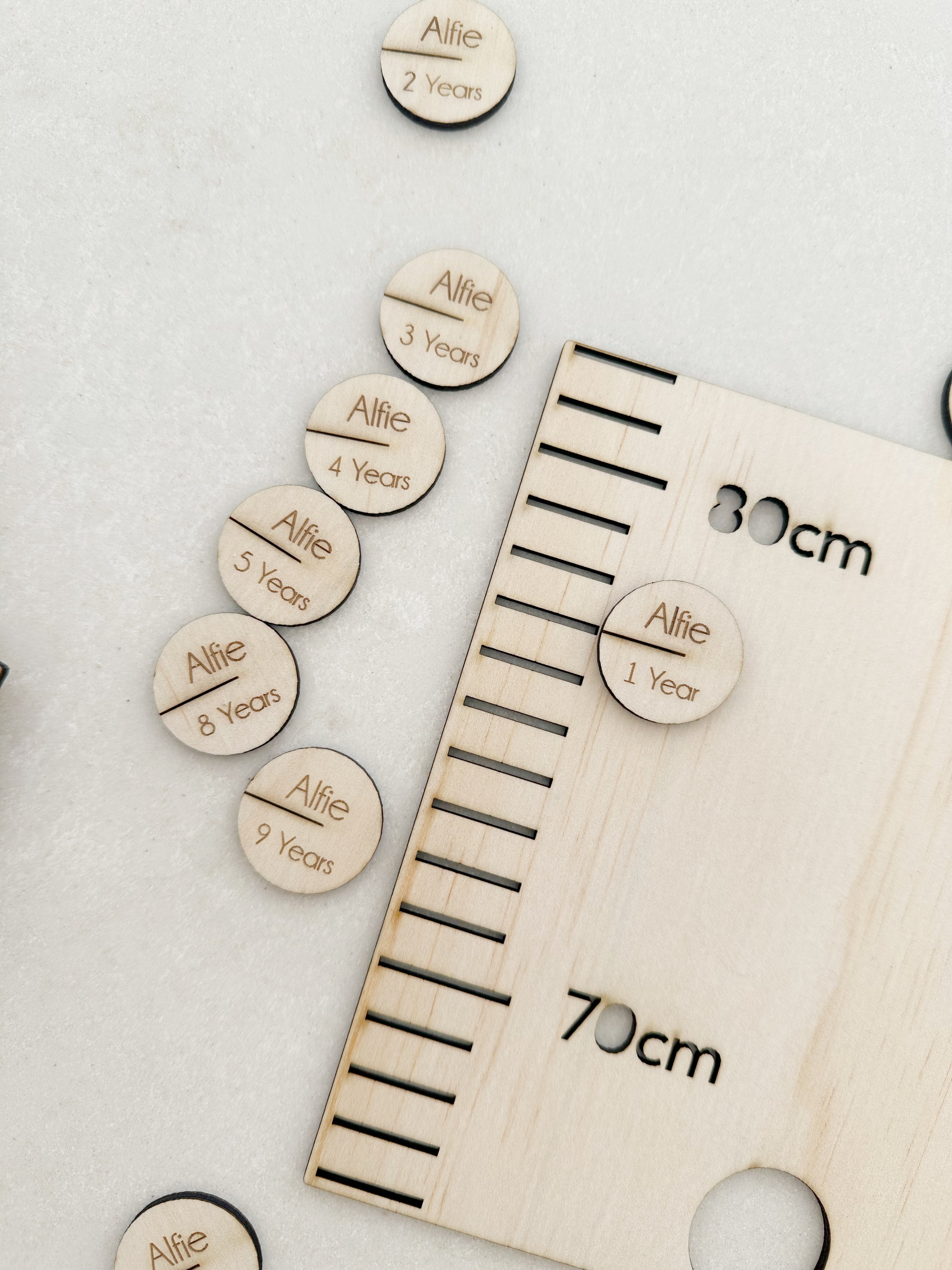 Height Ruler Markers